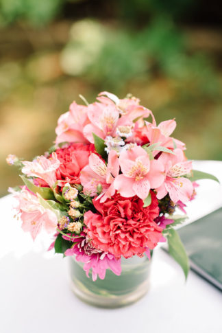 Italy Themed Garden Wedding in Virginia