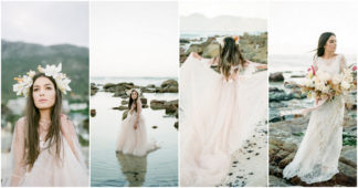 Siren of the Cape Town Shore: Beach Bridal Editorial