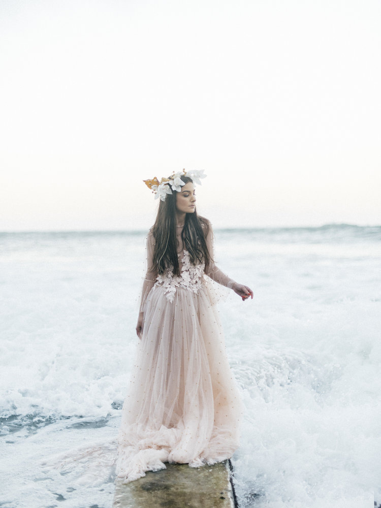 Siren Of The Cape Town Shore Beach Bridal Editorial