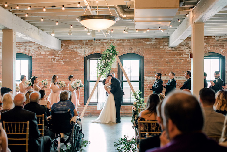 Romantic Mid Century Modern Cleveland Wedding Inspiration