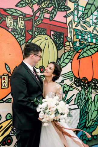 Romantic Mid Century Modern Cleveland Wedding Inspiration