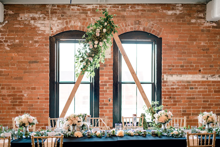 Romantic Mid Century Modern Cleveland Wedding Inspiration