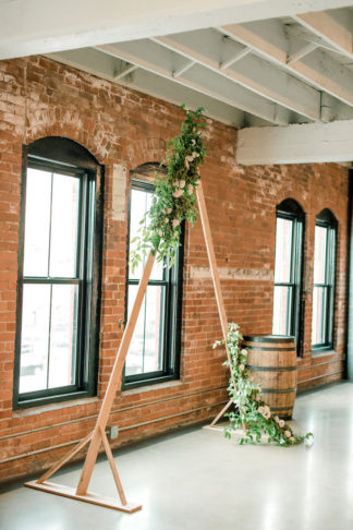 Romantic Mid Century Modern Cleveland Wedding Inspiration