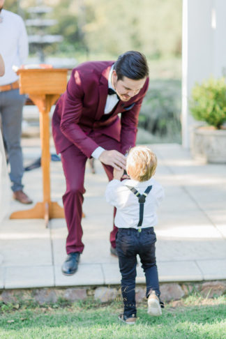 Burgundy, Gold + Black Geometric Wedding Inspiration