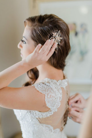 Burgundy, Gold + Black Geometric Wedding Inspiration