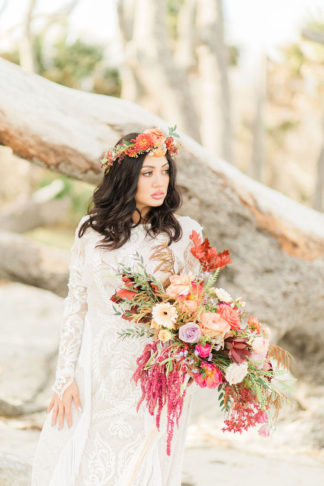 Bohemian Beach Wedding Dress