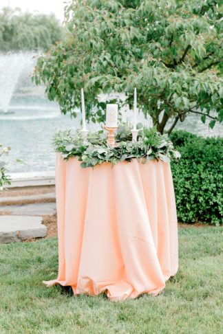 Coral Mint Rose Gold wedding theme