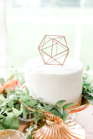 Coral Mint and Rose Gold wedding