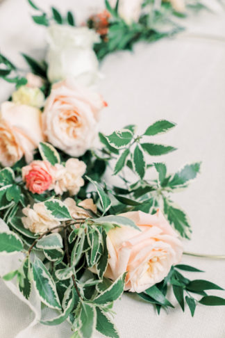 Living Coral, Blush and Gold Wedding Ideas 