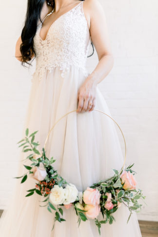 Living Coral, Blush and Gold Wedding Ideas 