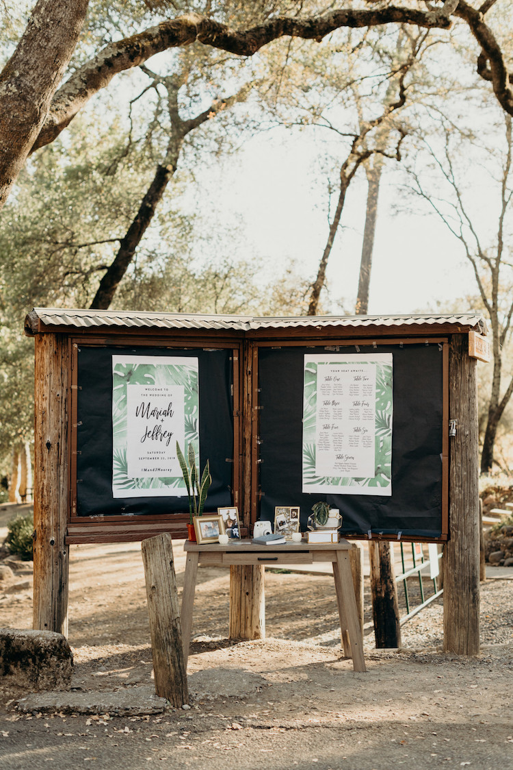 Copper Greenery and Succulent Wedding