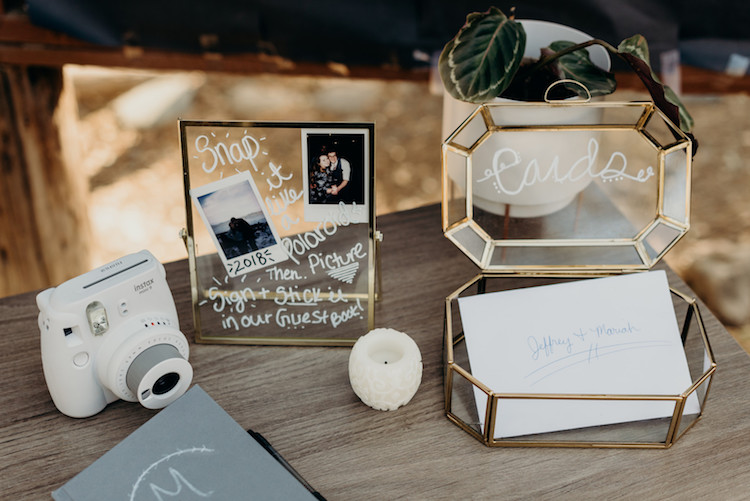 Copper Greenery and Succulent Wedding