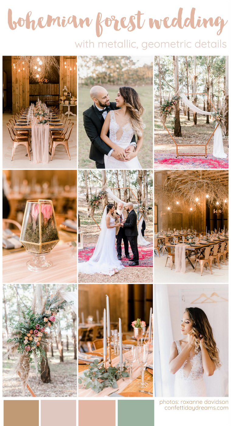 Forest Wedding with Geometric Details