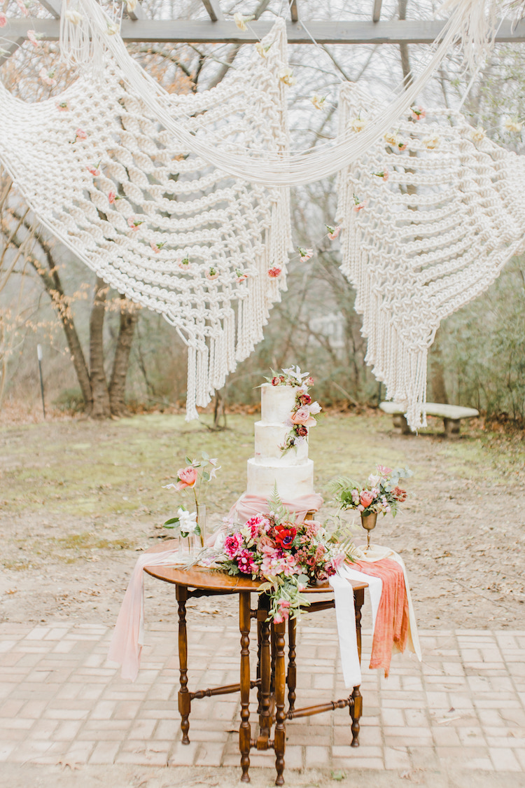 Boho Macrame Wedding Oklahoma