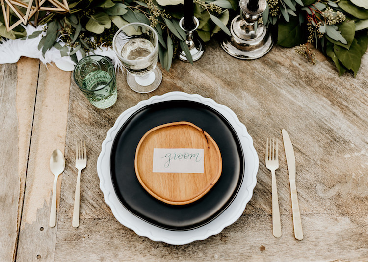 Earthy Geometric Bohemian Wedding Ideas