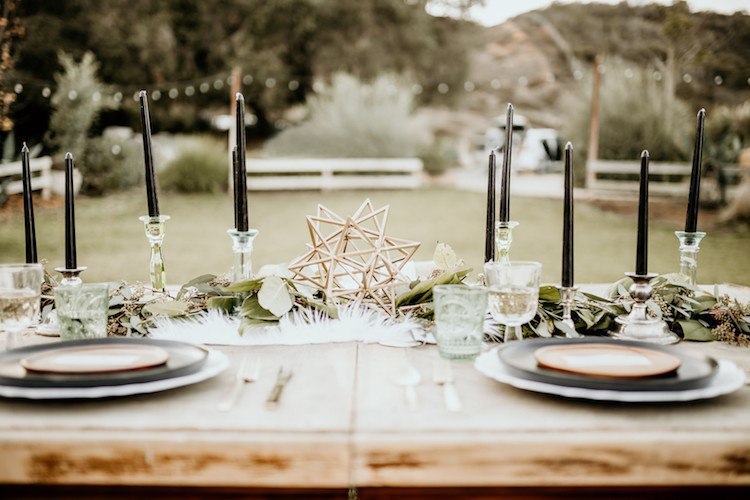 Earthy Geometric Bohemian Wedding Ideas