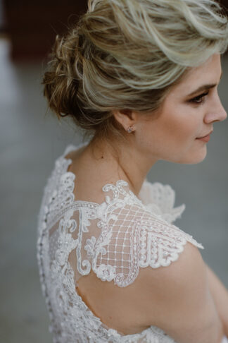 Detailed Lace Wedding Dress