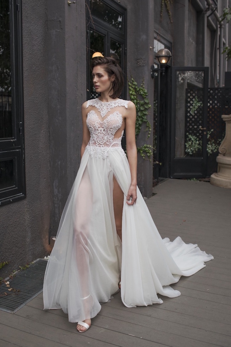 Lace wedding dress