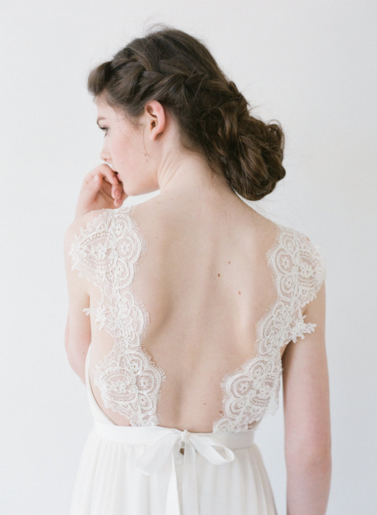 Lace wedding dress