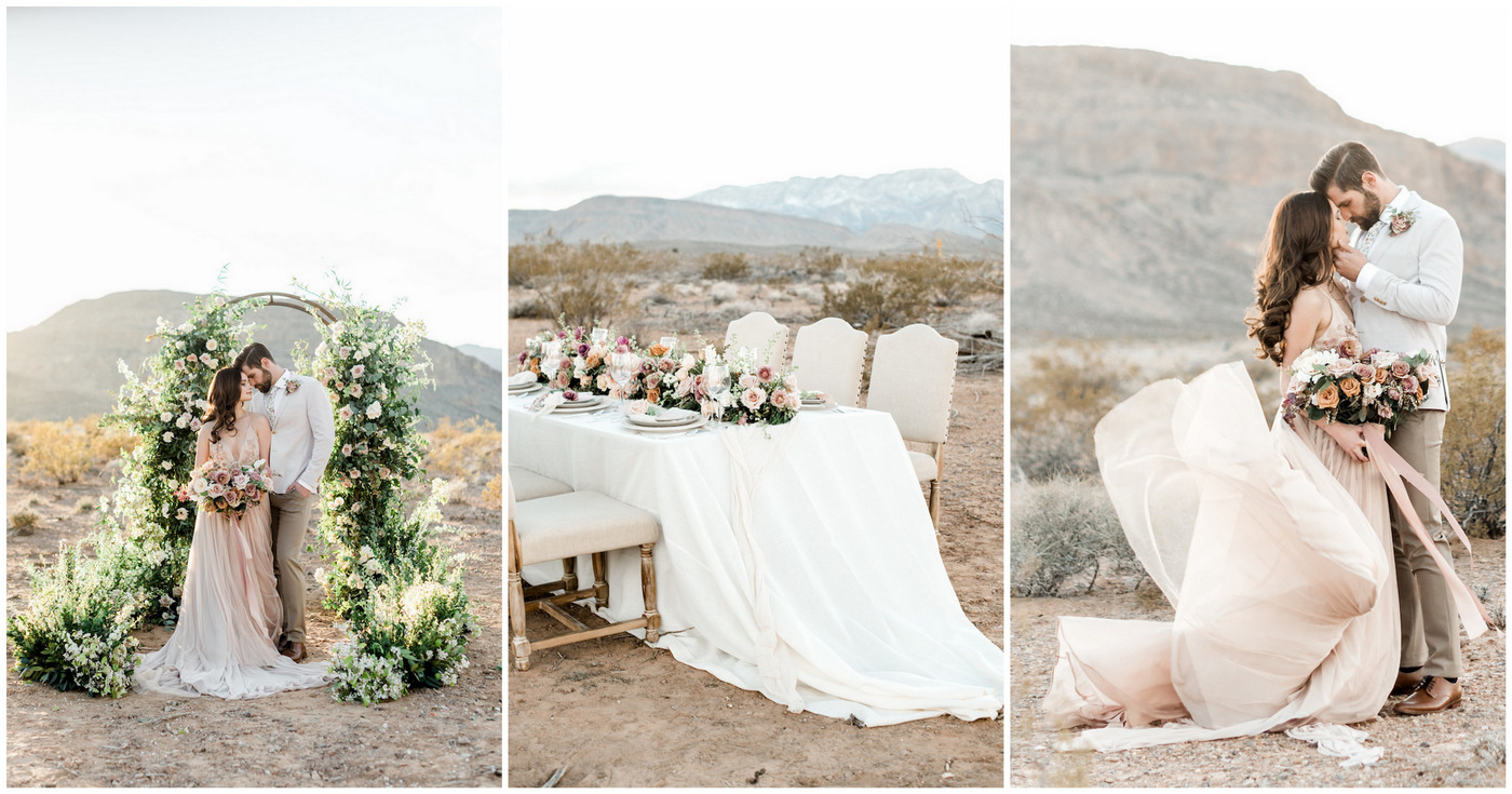 A Las Vegas Desert Styled Elopement