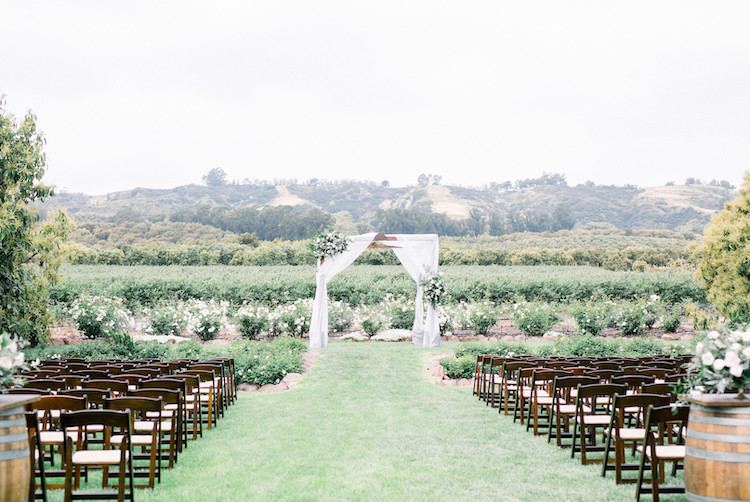 Whimsical Outdoor Orchard Wedding Camarillo 