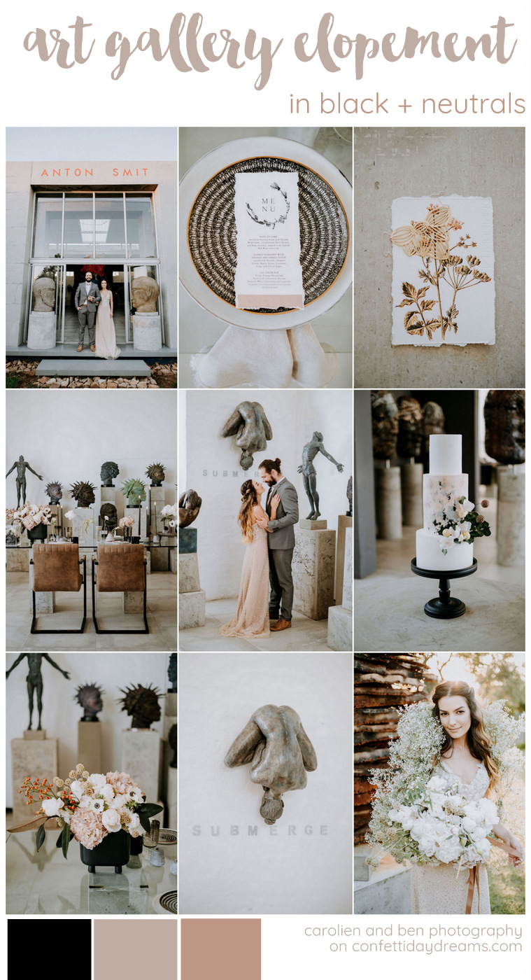 Art Gallery Elopement