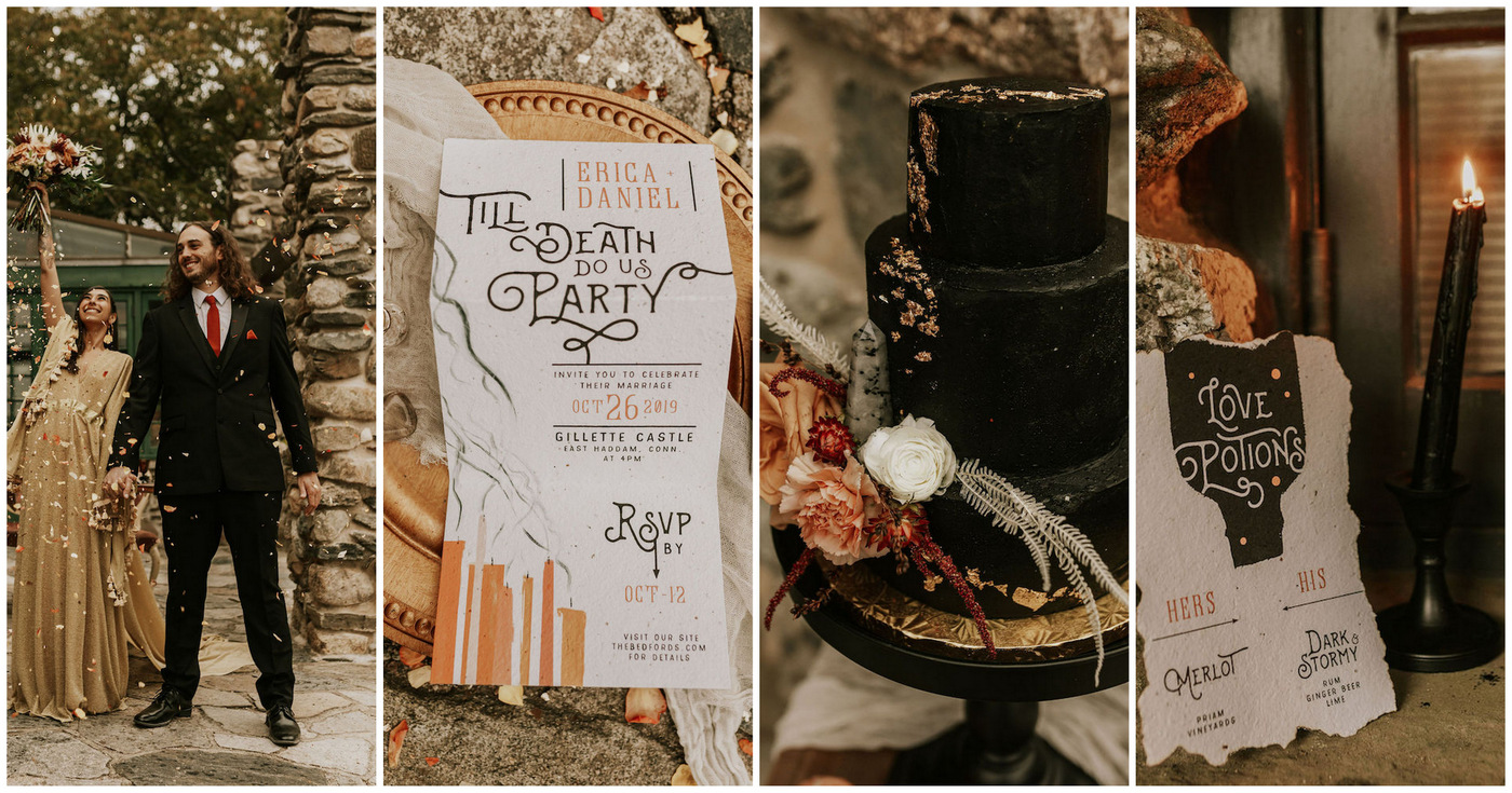 Moody Magic Till Death Do Us Party Vegan Wedding