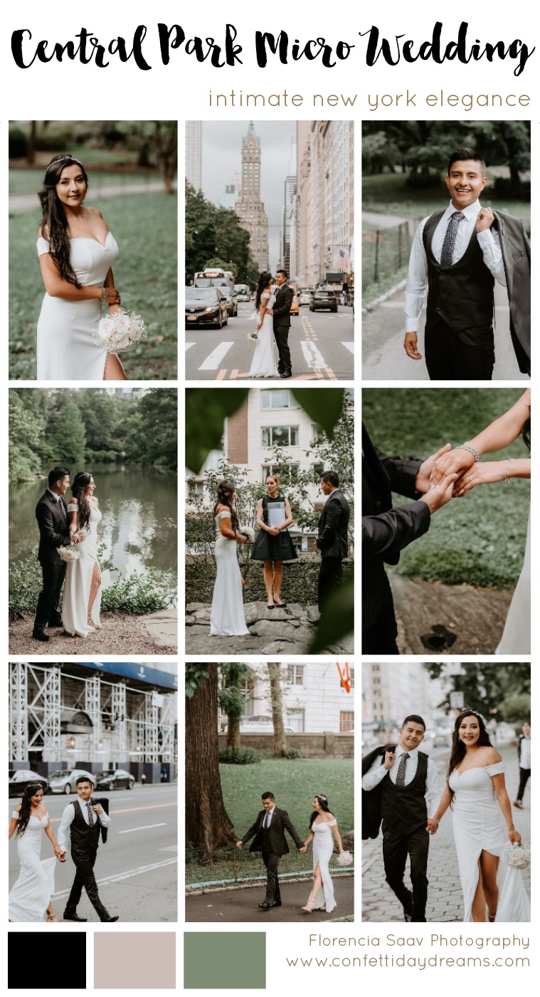 Intimate Micro Wedding at Central Park