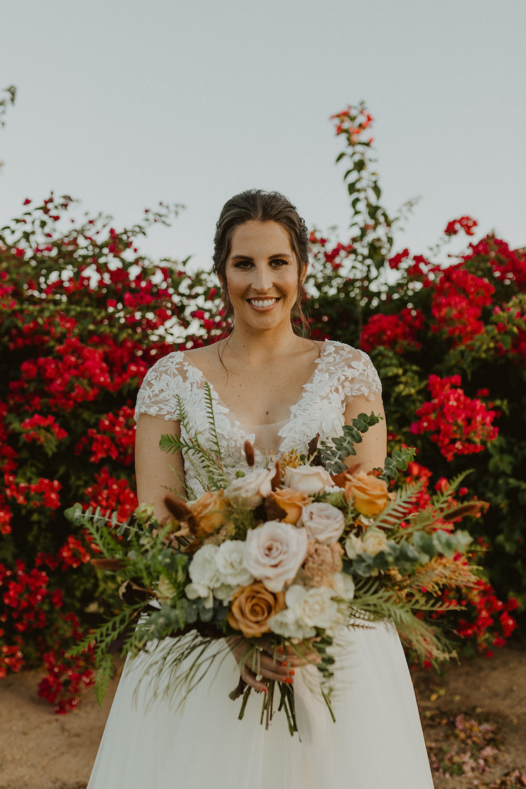 Rust Terracotta + Burnt Orange Sunset Wedding at Callaway Winery