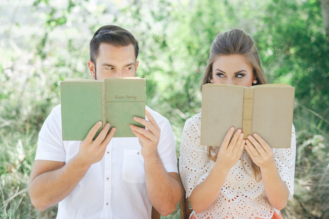 60s Inspired Pastel Engagement Photo Shoot - Pic: Taylor Abeel Photography