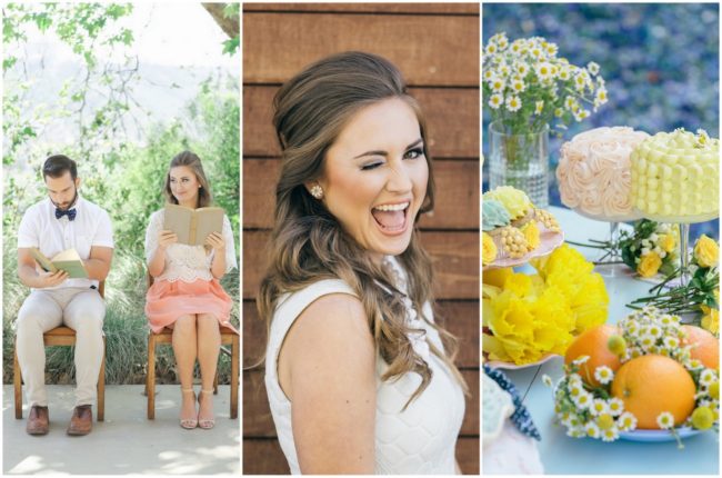 60s Inspired Pastel Engagement Photo Shoot - Pic: Taylor Abeel Photography