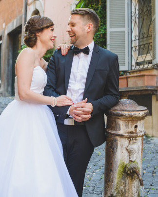 Audrey Hepburn Roman Holiday Italy Elopement - Rochelle Cheever Photography 