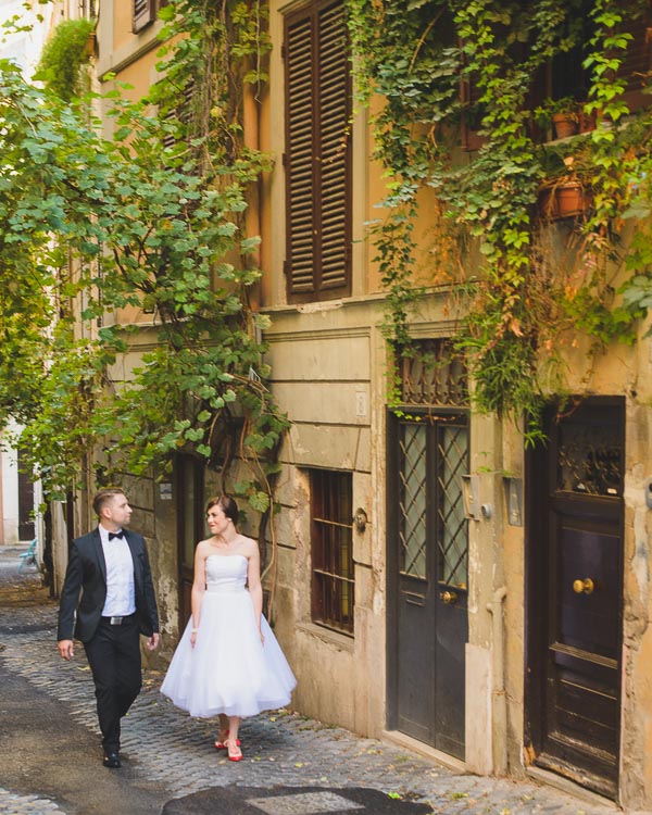 Audrey Hepburn Roman Holiday Italy Elopement - Rochelle Cheever Photography 