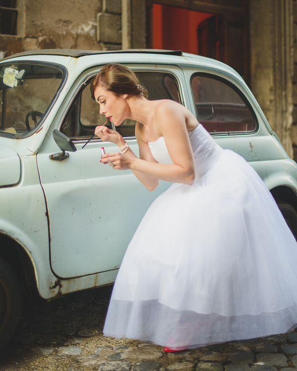 Audrey Hepburn Roman Holiday Italy Elopement - Rochelle Cheever Photography 