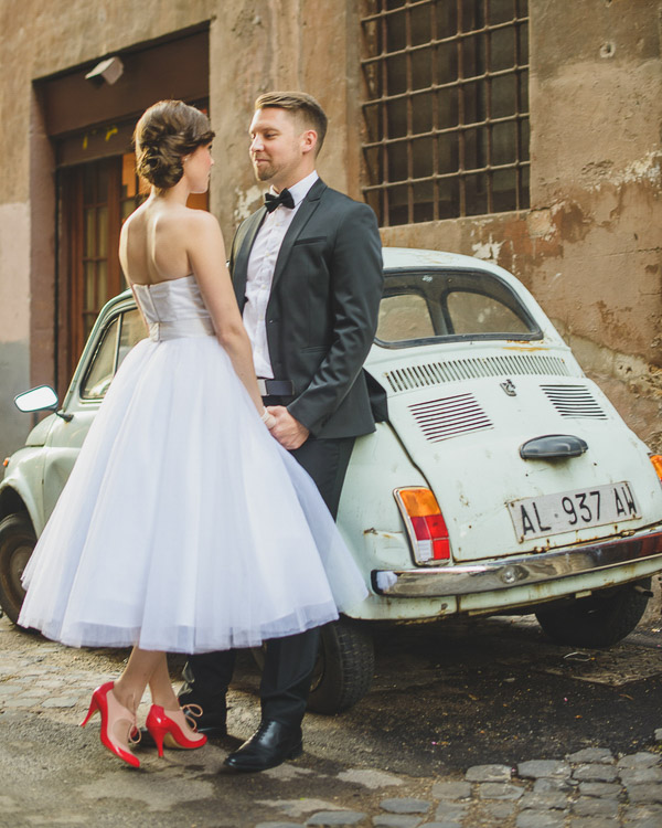 Audrey Hepburn Roman Holiday Italy Elopement - Rochelle Cheever Photography 