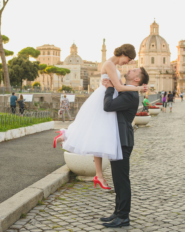 Audrey Hepburn Roman Holiday Italy Elopement - Rochelle Cheever Photography 