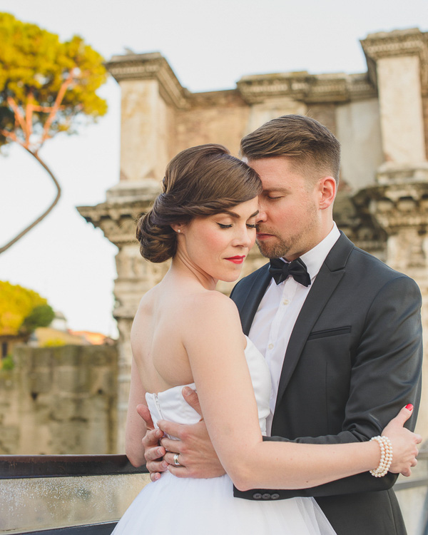 Audrey Hepburn Roman Holiday Italy Elopement - Rochelle Cheever Photography 