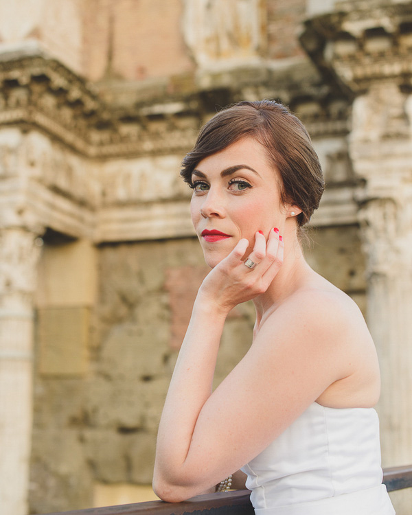 Audrey Hepburn Roman Holiday Italy Elopement - Rochelle Cheever Photography 