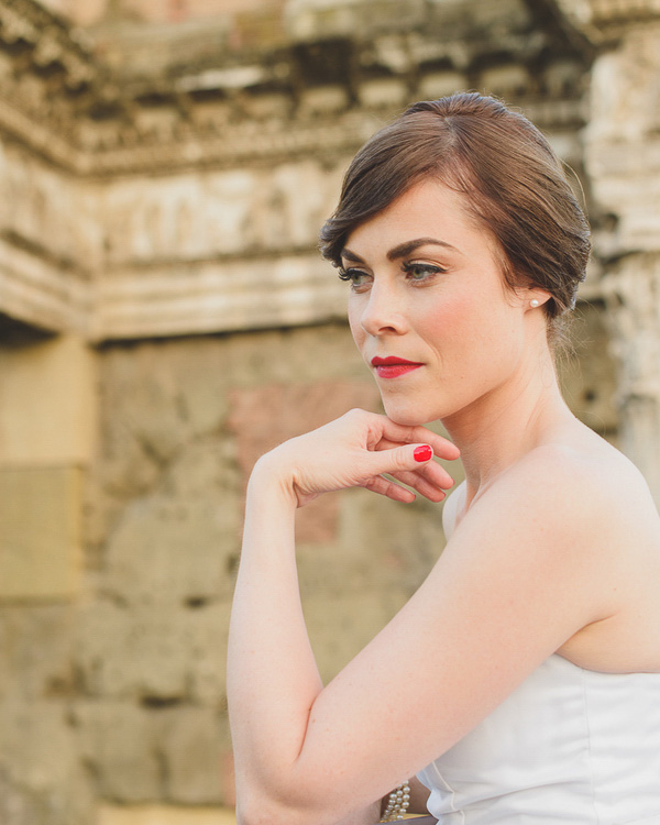 Audrey Hepburn Roman Holiday Italy Elopement - Rochelle Cheever Photography 