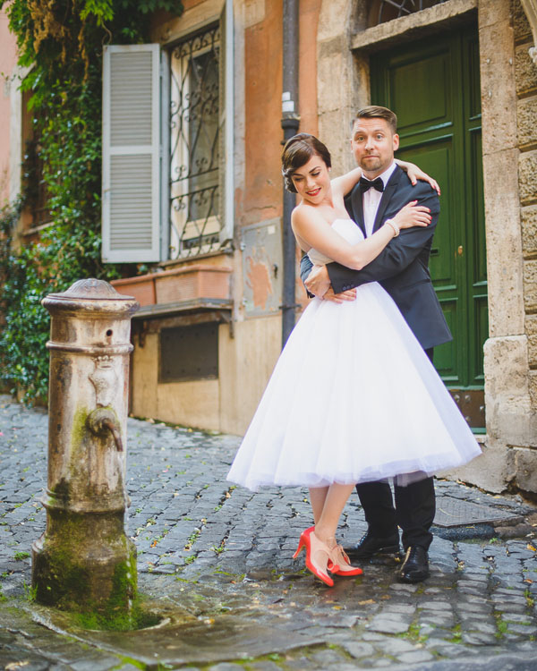 Audrey Hepburn Roman Holiday Italy Elopement - Rochelle Cheever Photography 