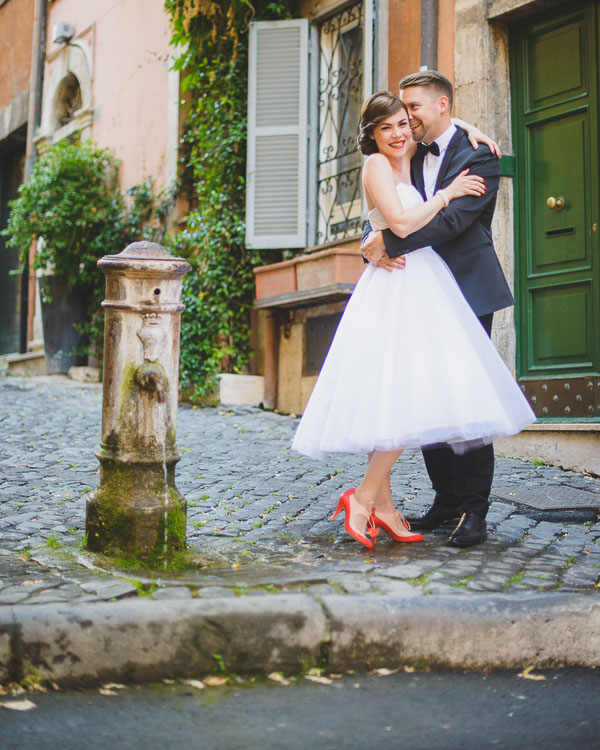 Audrey Hepburn Roman Holiday Italy Elopement - Rochelle Cheever Photography 