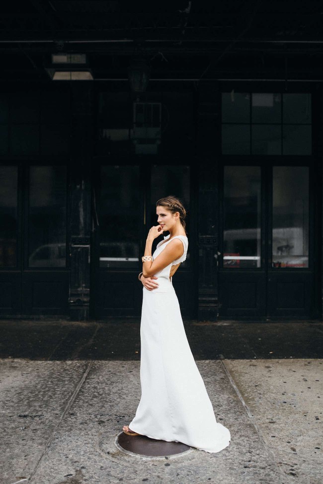 A French Girl in New York: Aurelia Hoang Wedding Gowns. Photographed by Jean-Laurent Gaudy