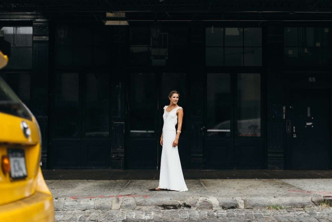 A French Girl in New York: Aurelia Hoang Wedding Gowns. Photographed by Jean-Laurent Gaudy