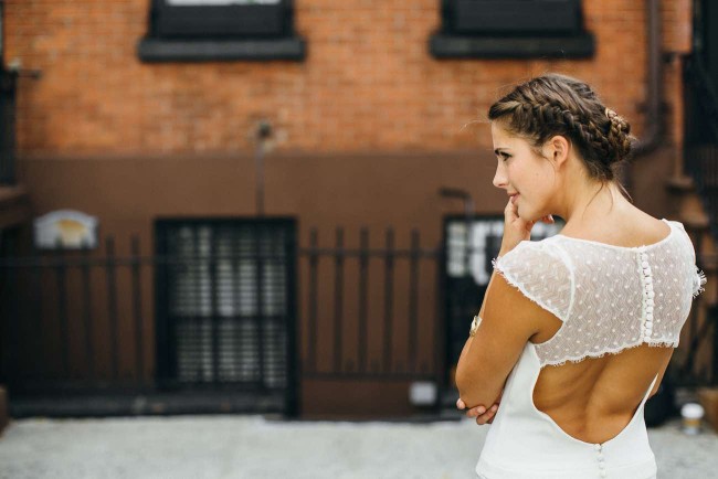 A French Girl in New York: Aurelia Hoang Wedding Gowns. Photographed by Jean-Laurent Gaudy