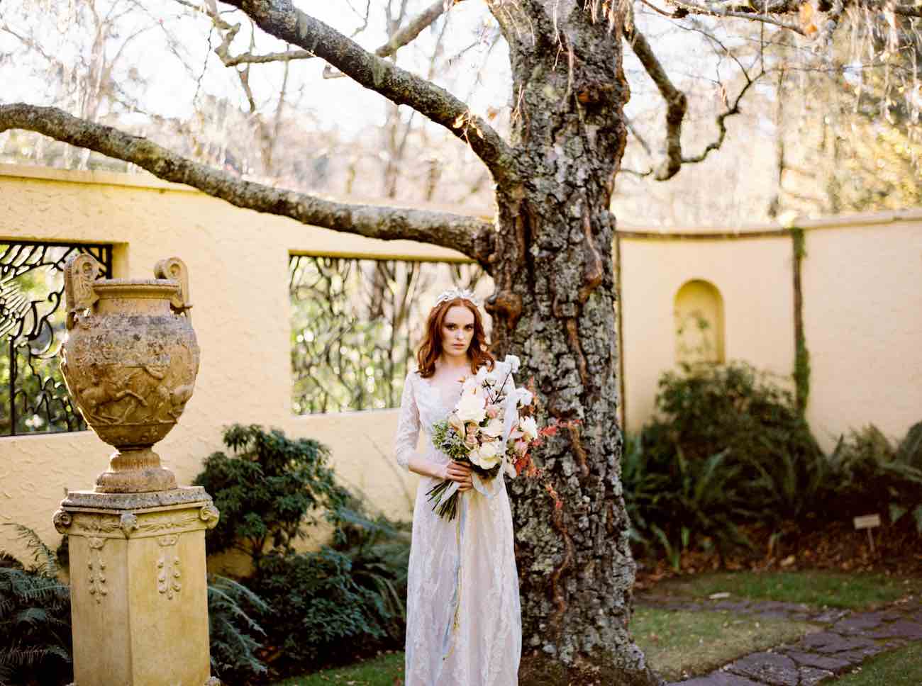 Delicately Divine Autumn Bride Inspiration in the Everglades by Bride La Boheme
