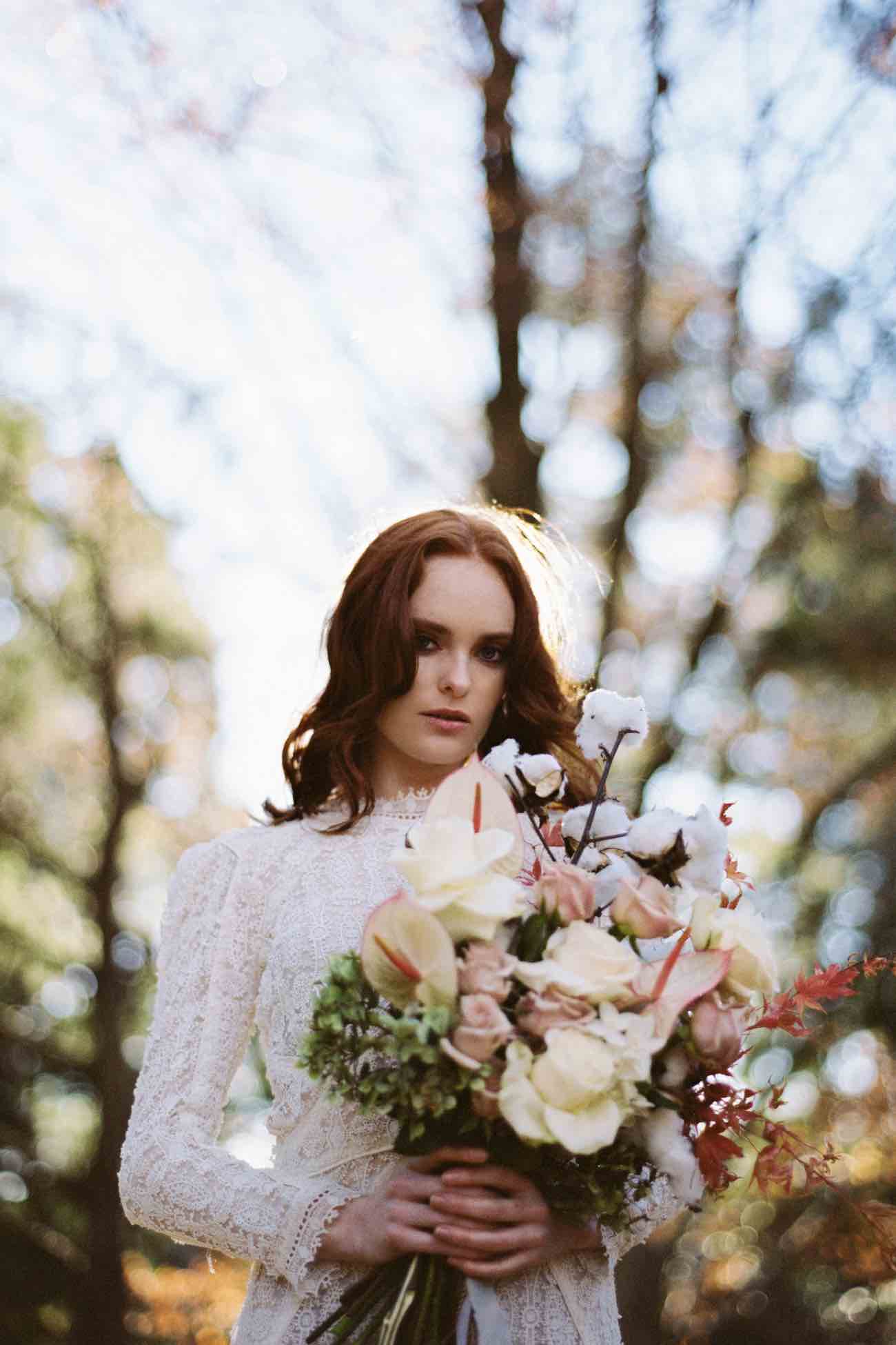 Delicately Autumn Bride Inspiration in the Everglades {Bride La Boheme}