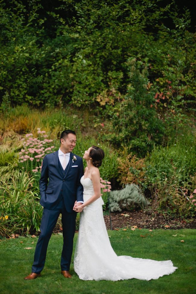 Blush Gold White Outdoor Seattle Wedding 28