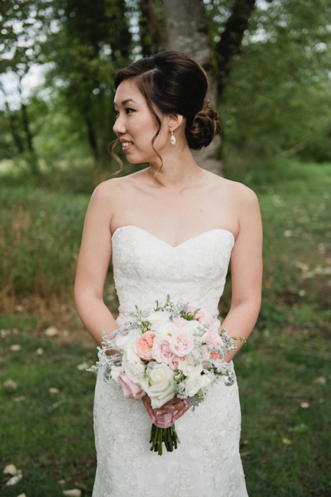 Blush Gold White Outdoor Seattle Wedding 34