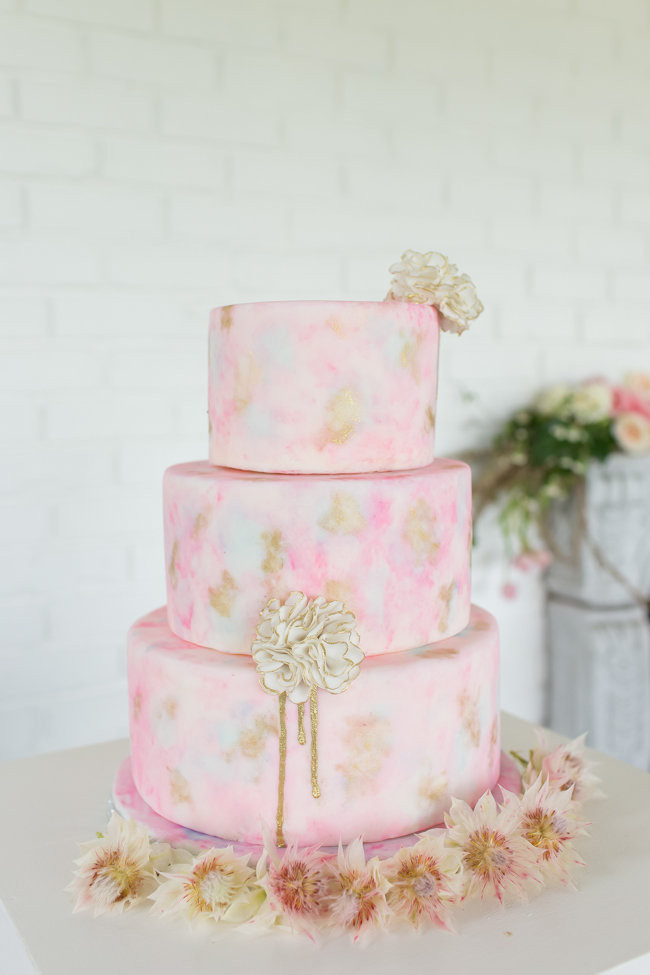 Blush Watercolor Wedding Ideas - Adele Kloppers Photography