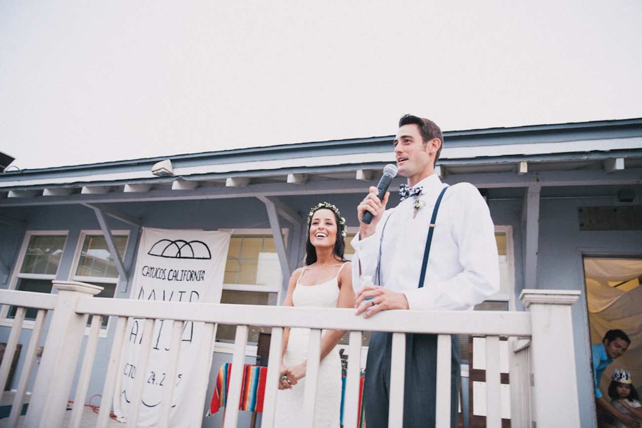 Bohemian Surf Fiesta Beach Wedding - Alexandra Wallace Photography